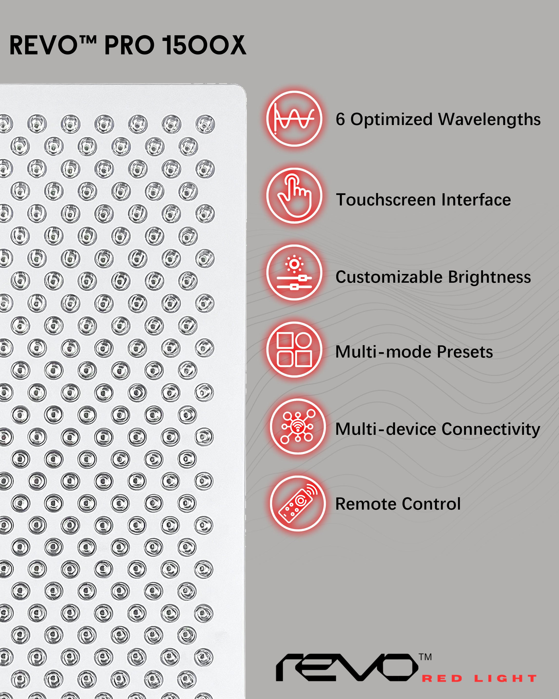 Revo Red Light PRO 1500X