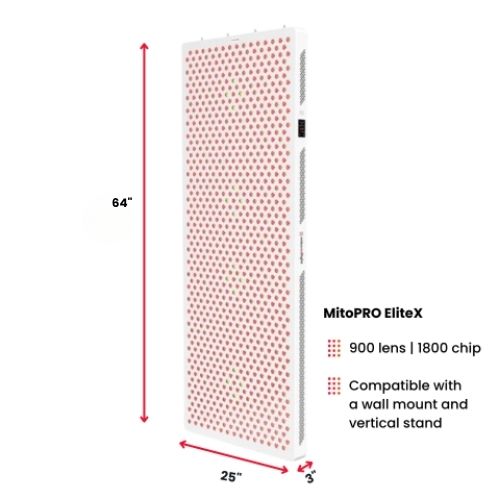 MitoPRO EliteX | XL Red Light Therapy Panel | Mito Red Light